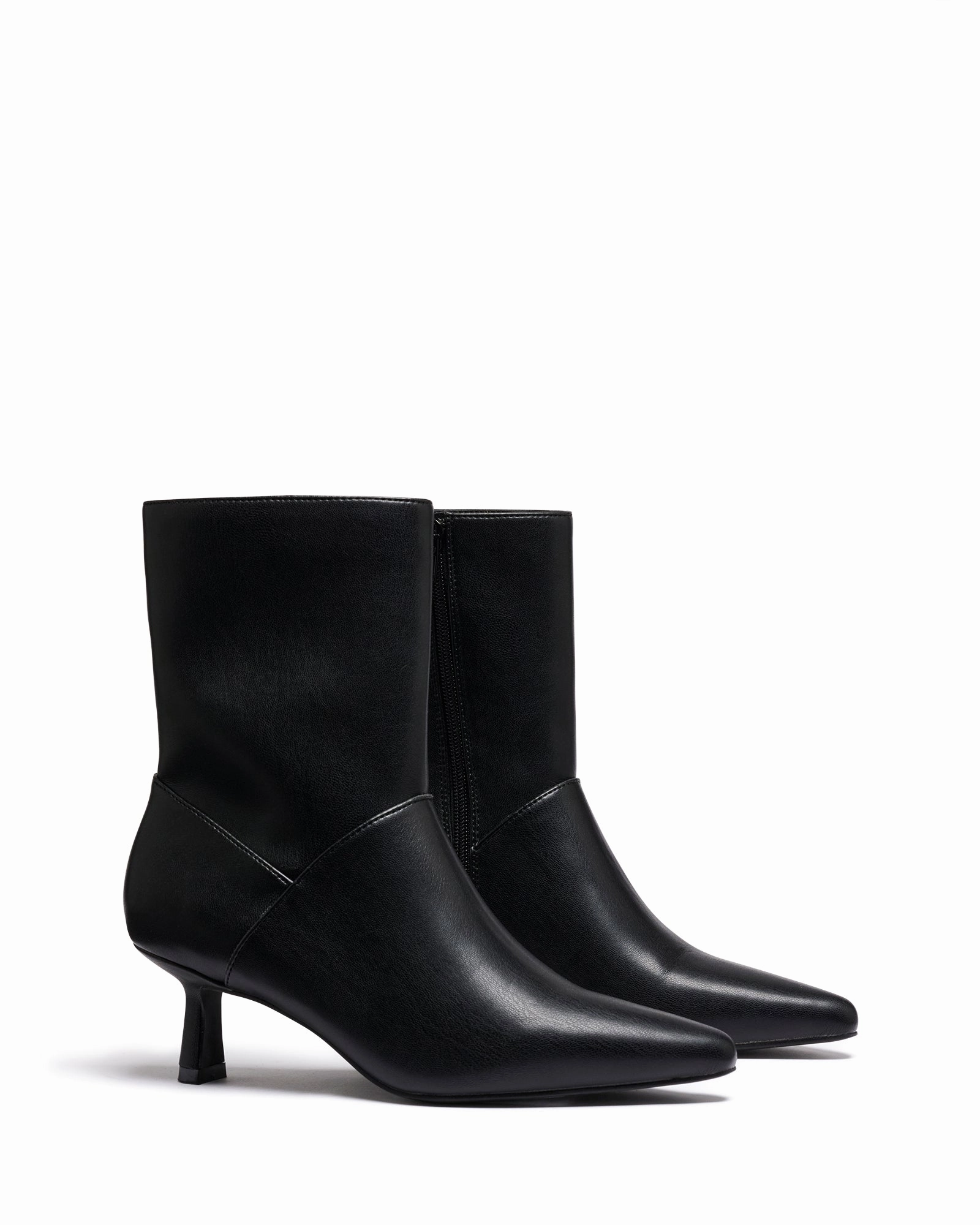 Functional Boots Kacee Ankle Boot Black Smooth