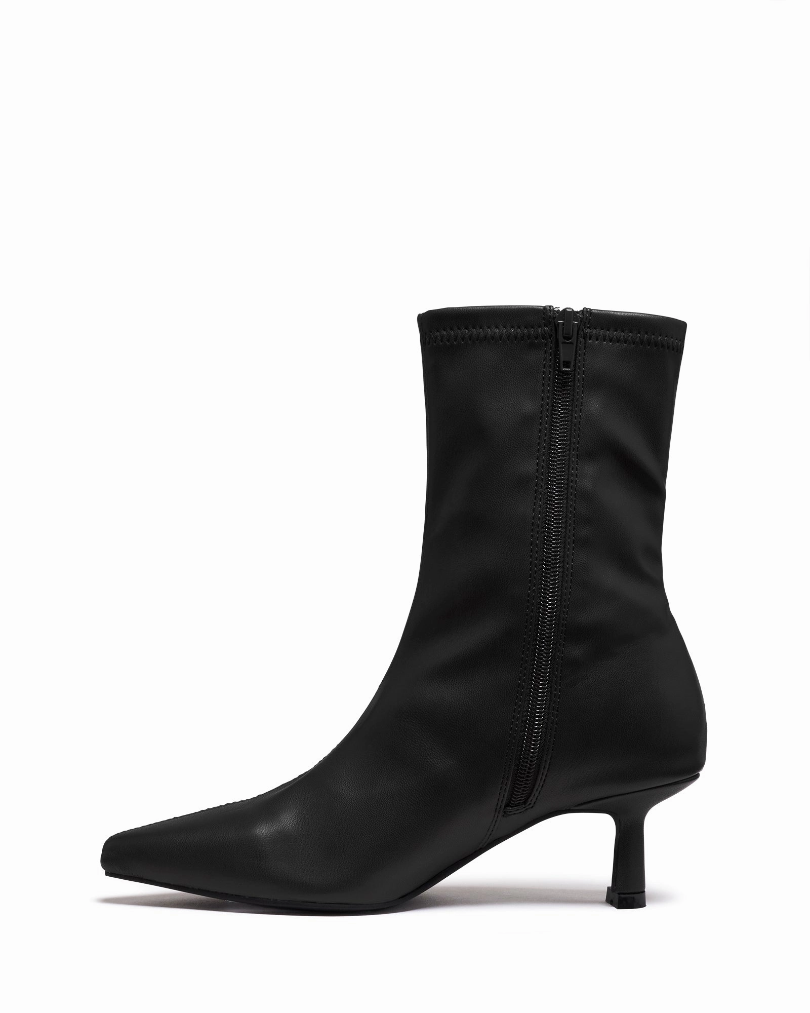 Keeley Ankle Boot Black Noise Reducing Sole