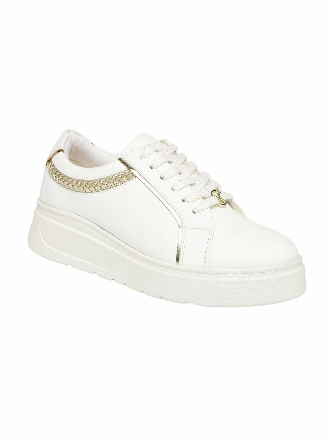 TPU Outsole Kelsey Gold Sneakers