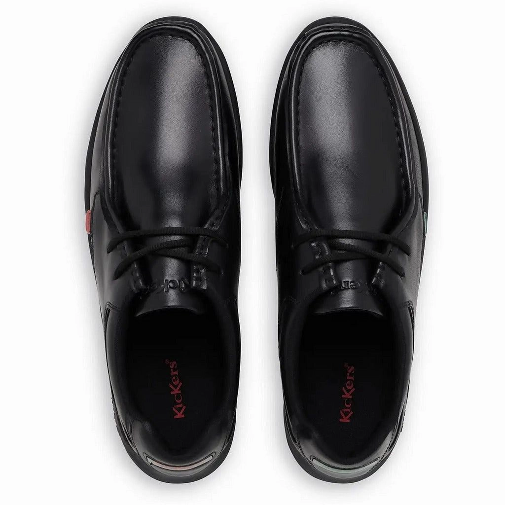 Kickers Reasan Lace Leather Men Non Slip Sole Knit Upper