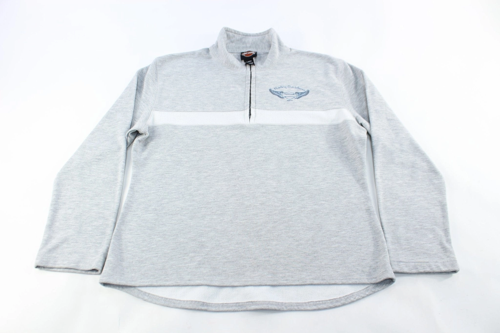 Women's Harley Davidson Motorcycles Colorado Springs Pullover Taped Zippers Protective Padding