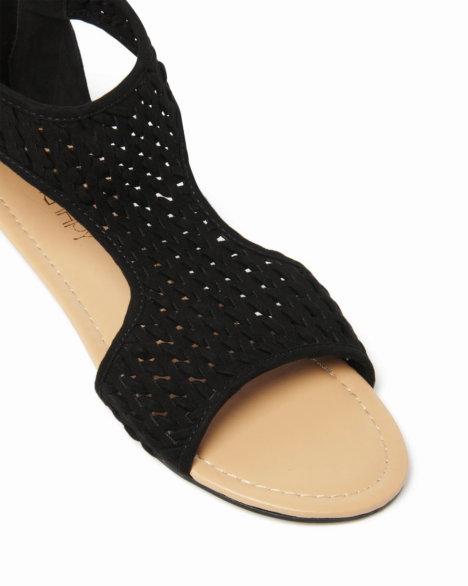 La Boca Sandal Black *FINAL SALE* Chain Touch