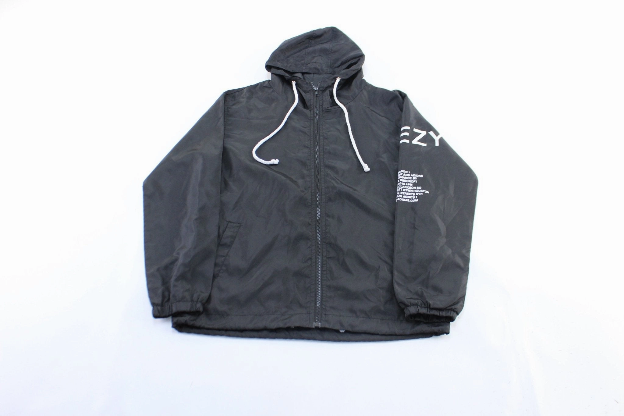 Disrupt Yeezy Tour Black Windbreaker Jacket