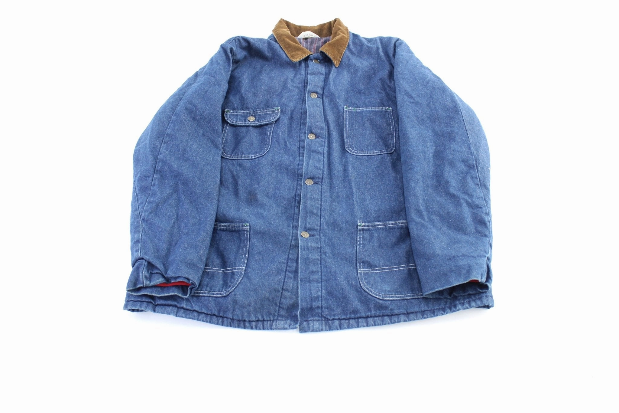 Feedback Wind-Resistant Protection 80's Key Imperial Blanket Lined Denim Jacket