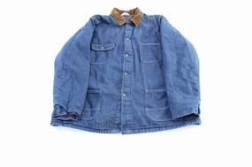 Feedback Wind-Resistant Protection 80's Key Imperial Blanket Lined Denim Jacket