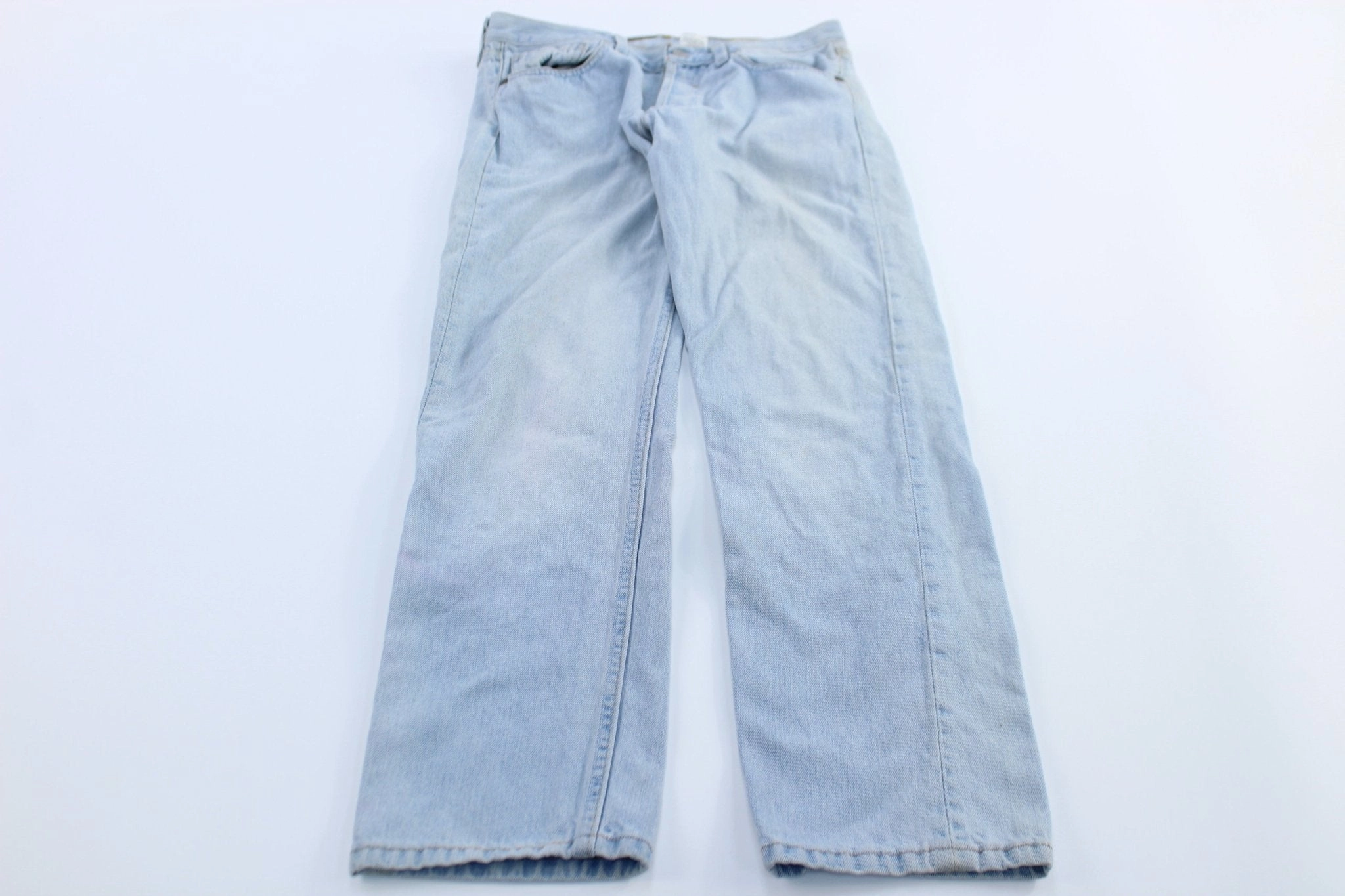 Athletic Comfort No Ride Levi's 502 Superlow Light Wash Denim Jeans