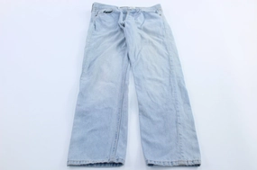 Athletic Comfort No Ride Levi's 502 Superlow Light Wash Denim Jeans