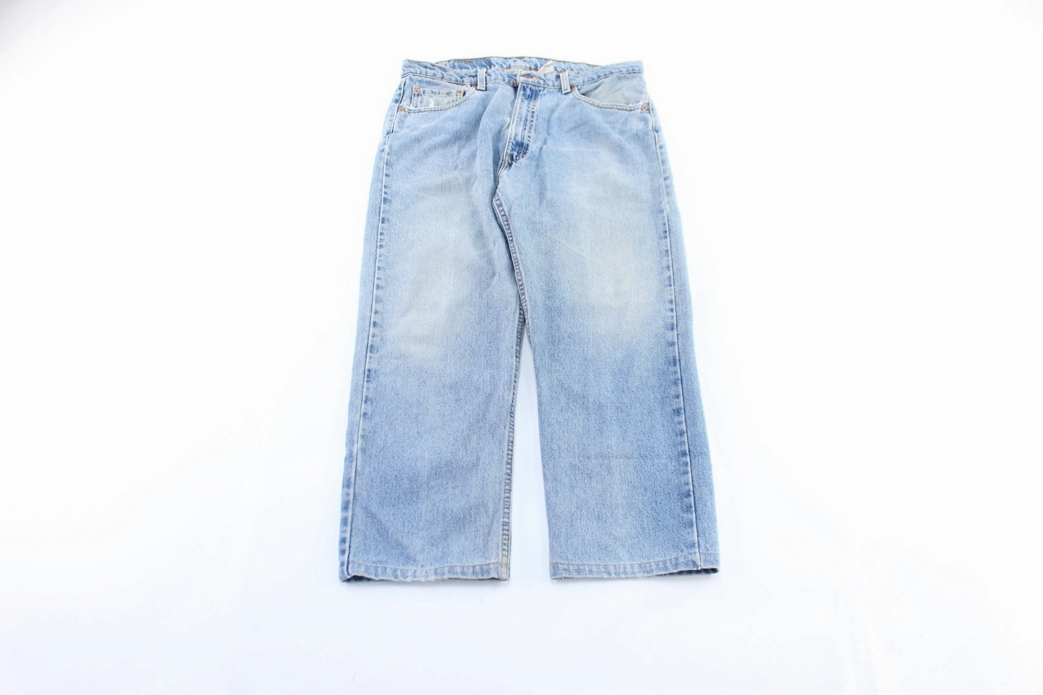 Work Comfort Levi's 505 Light Wash Denim Jeans