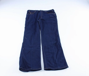 Durable Hem Levi's 517 Red Tab Dark Wash Denim Jeans