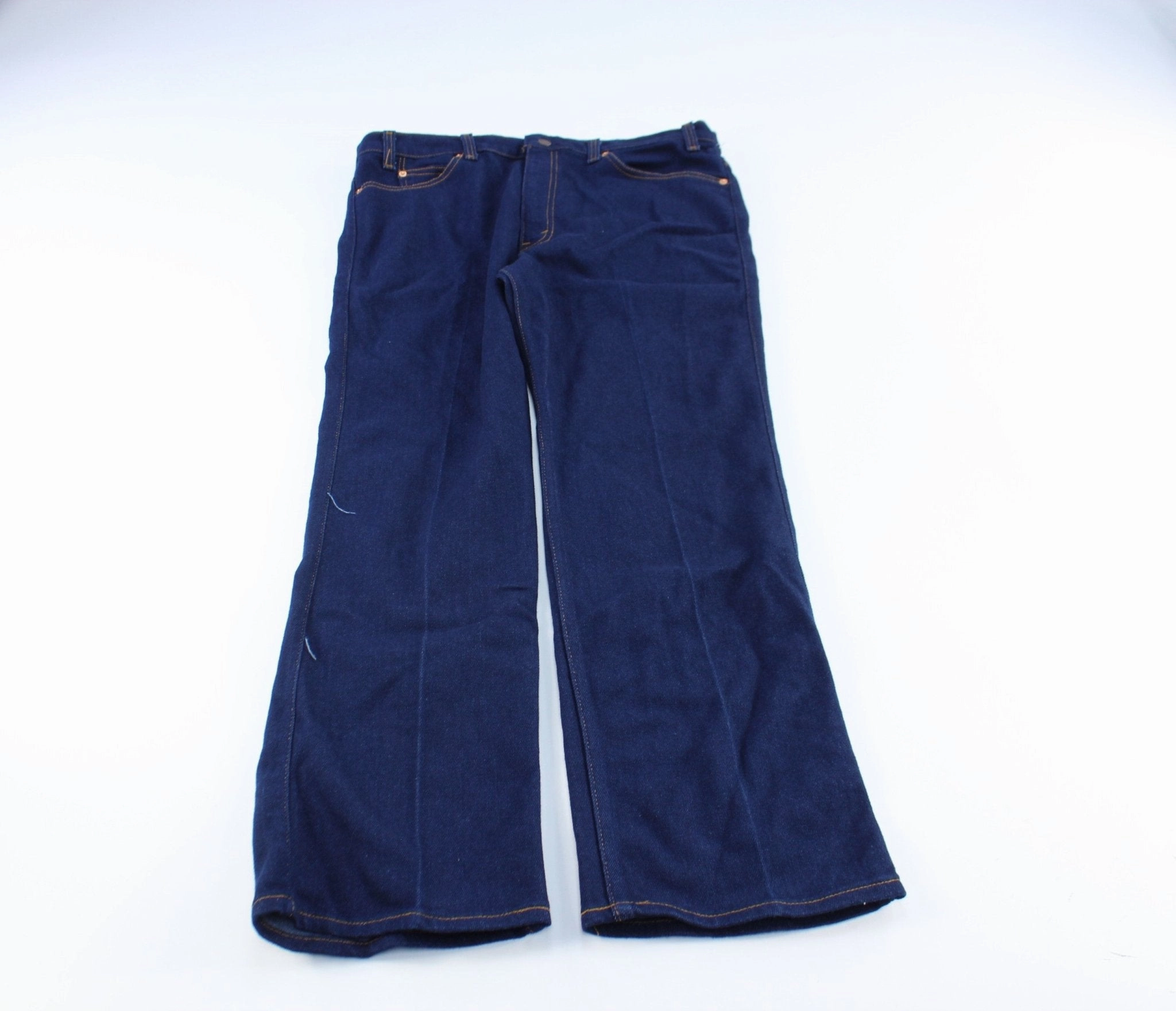 Durable Hem Levi's 517 Red Tab Dark Wash Denim Jeans