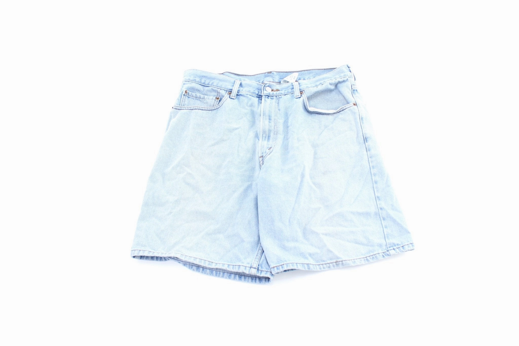 Secure Closures High Rise Levi's 550 Denim Shorts