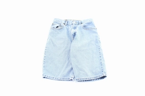 Levi's 550 Light Wash Denim Shorts SecureZipperClosures