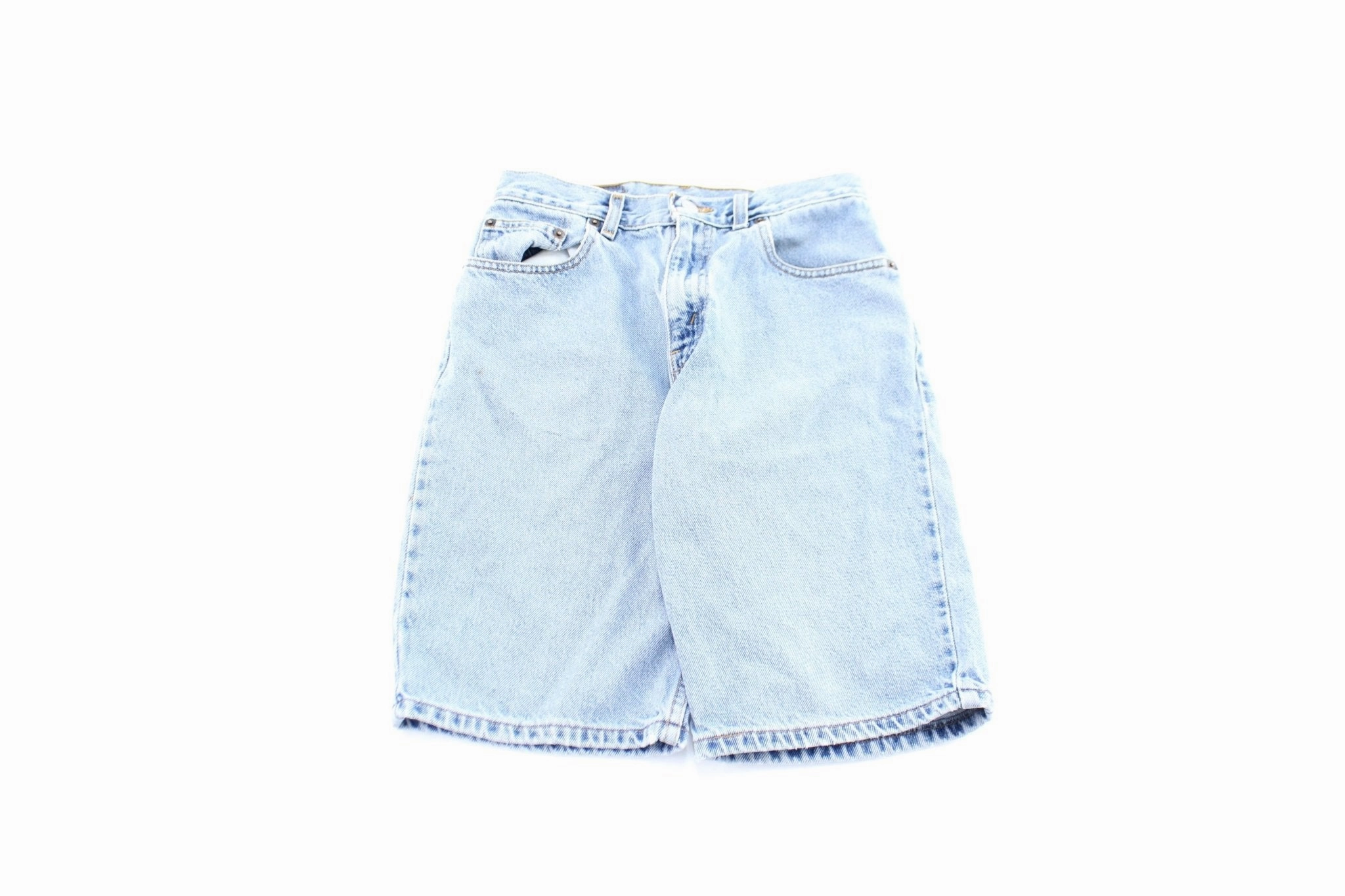 Levi's 550 Light Wash Denim Shorts SecureZipperClosures