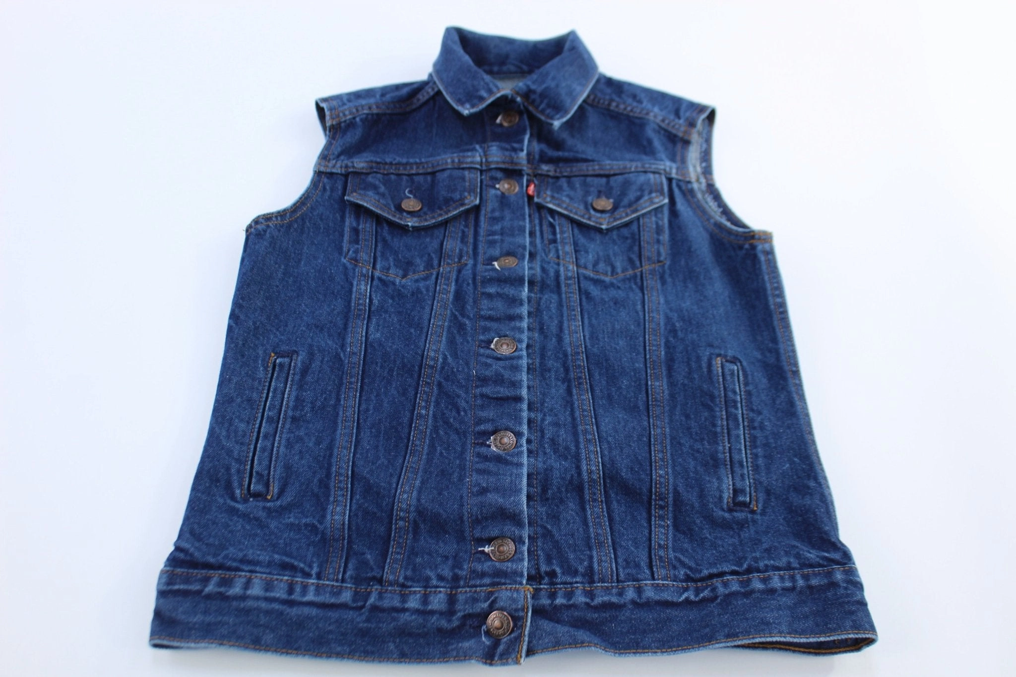 Trail Comfort Go Anywhere Levi's x Harley Davidson Motorcycles Denim Biker Vest