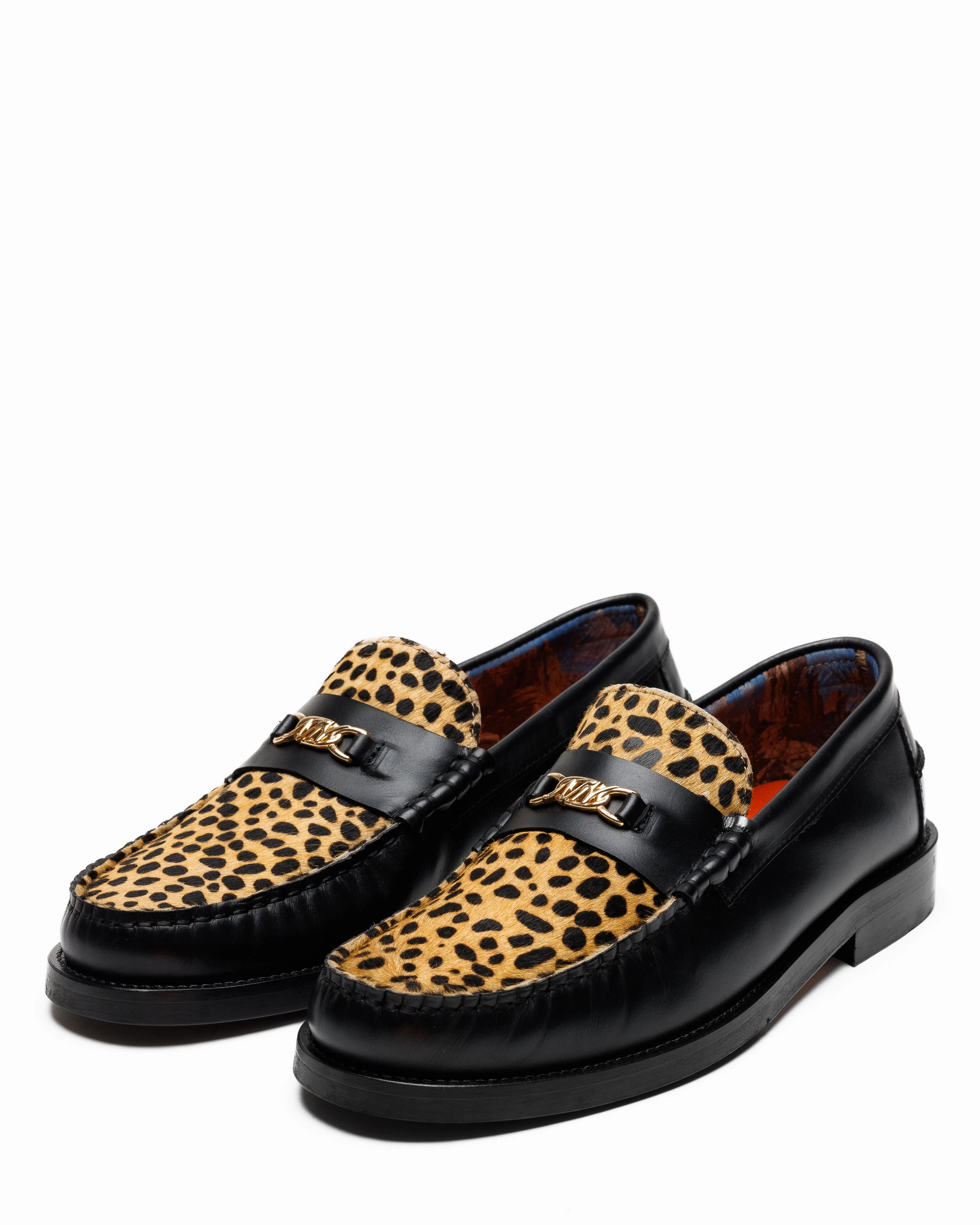 Roma Leopard Hair Muscle Glow Daily Fashion