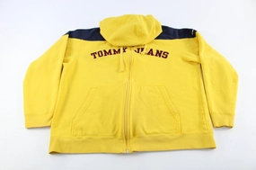 Bonded Seam Technology Core Function Tommy Jeans Embroidered Zip Up Jacket