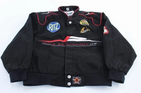 Youth Chase Authentics Embroidered Dale Earnhardt Jr Nascar Jacket Elastic