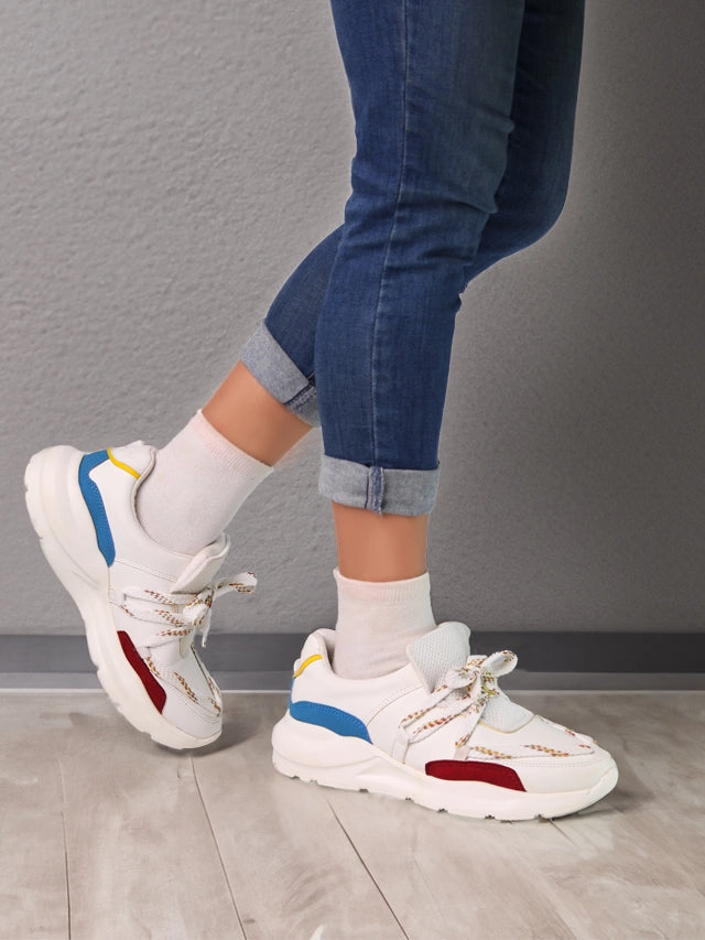 Lace Lock Technology Smooth Insole Blythe Multi Color Sneakers