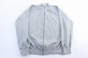 Polo by Ralph Lauren Embroidered Logo Grey Zip Up Jacket Flexible Layering