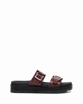 All-day outdoor comfort Litmus Flatform Sandals Bordeaux