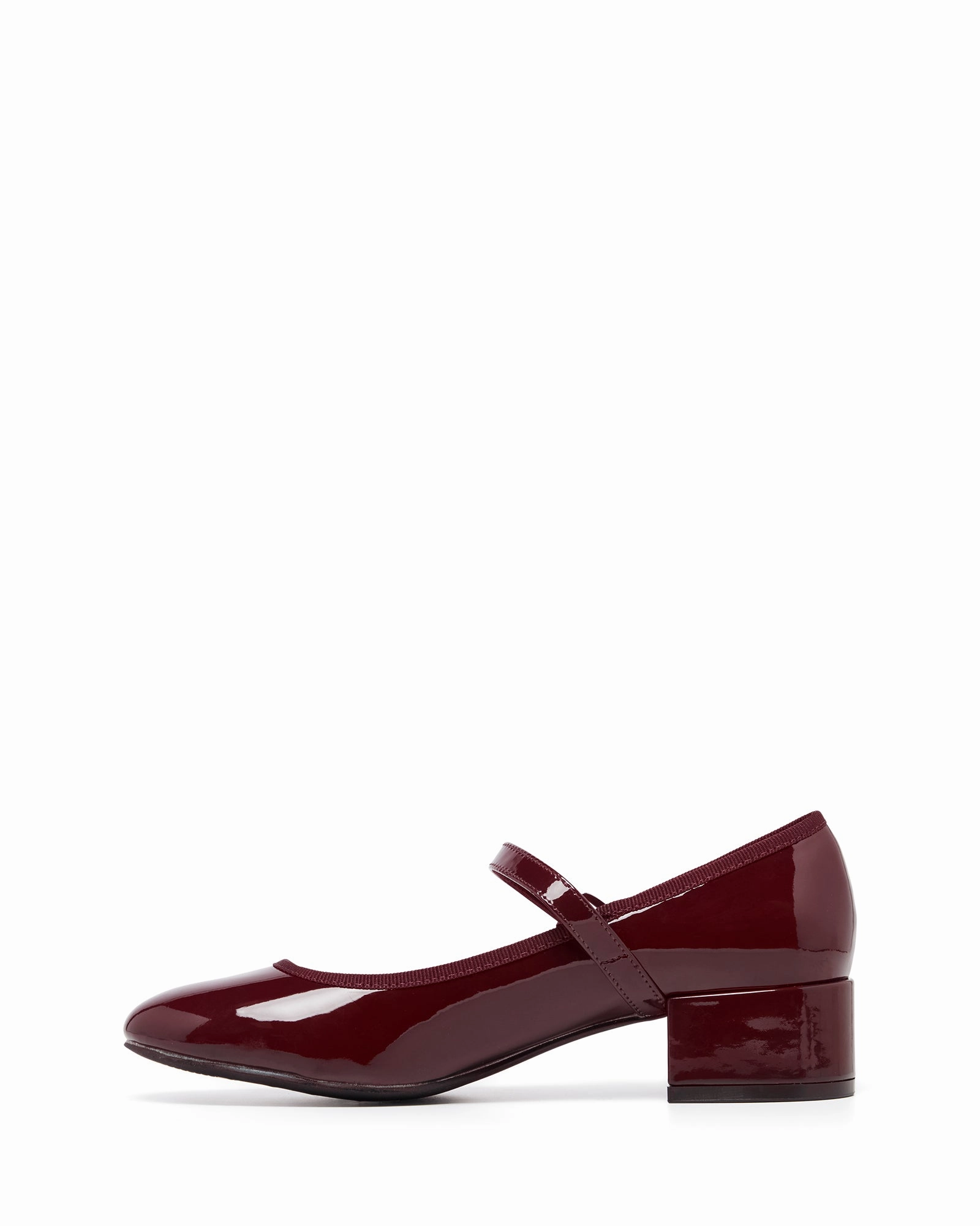 Liz Ballet Heel Cherry Patent Youth Style