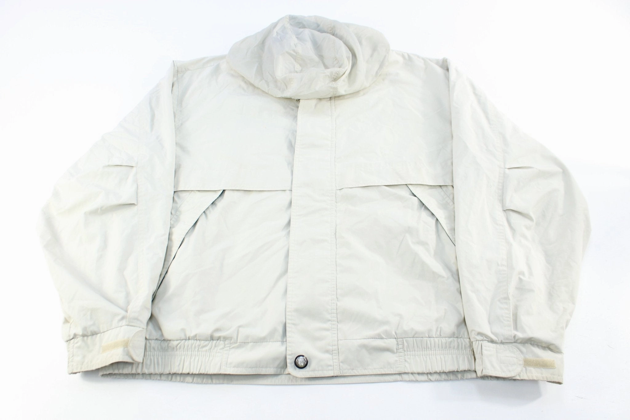 London Fog Beige Zip Up Jacket Bestow
