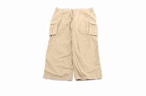 Flexible Cut Carhartt Logo Patch Tan Cargo Pants