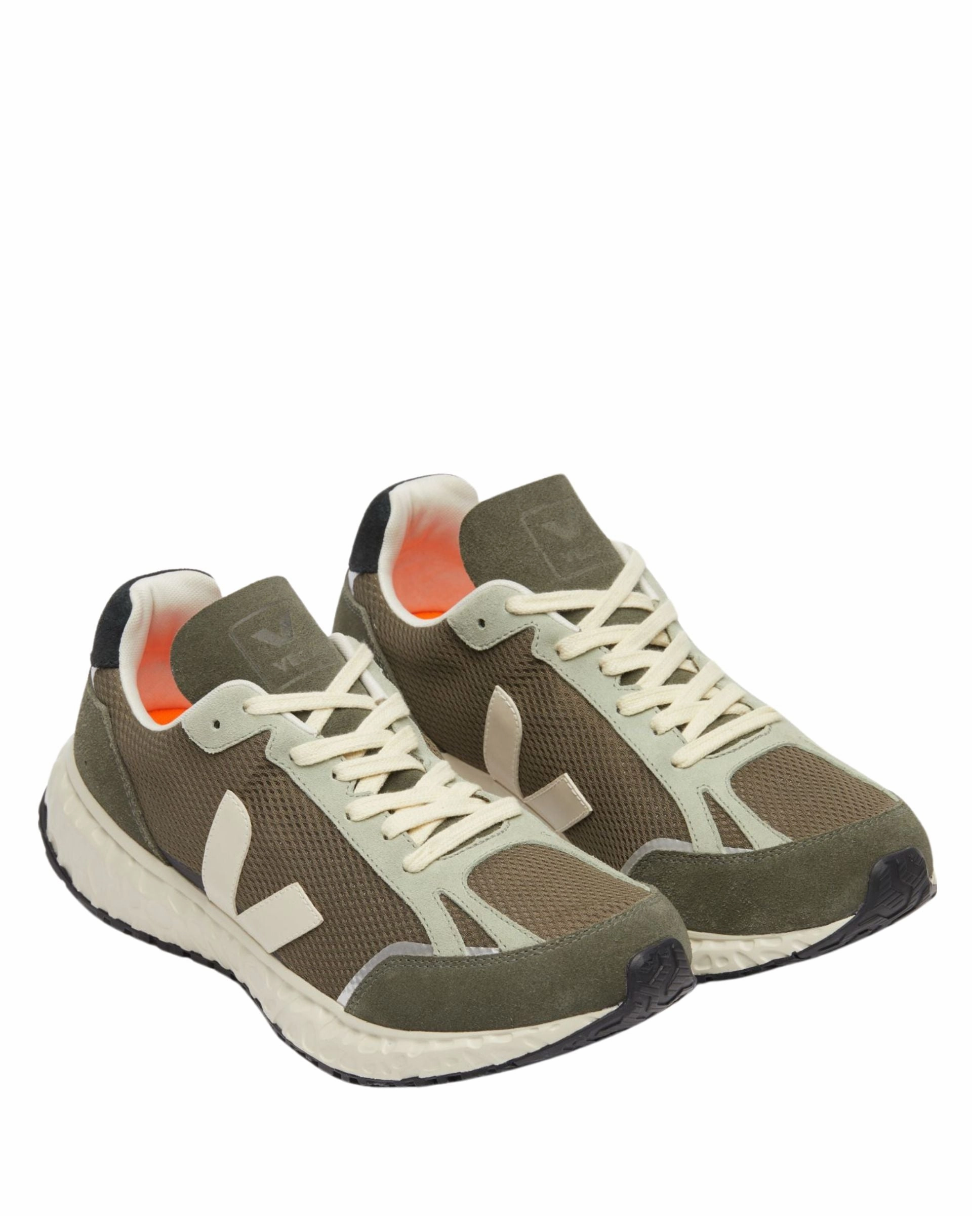 Impact Diffusing Insoles Contoured Heel Cup M Condor Royale Kaki/Pierre Alveomesh