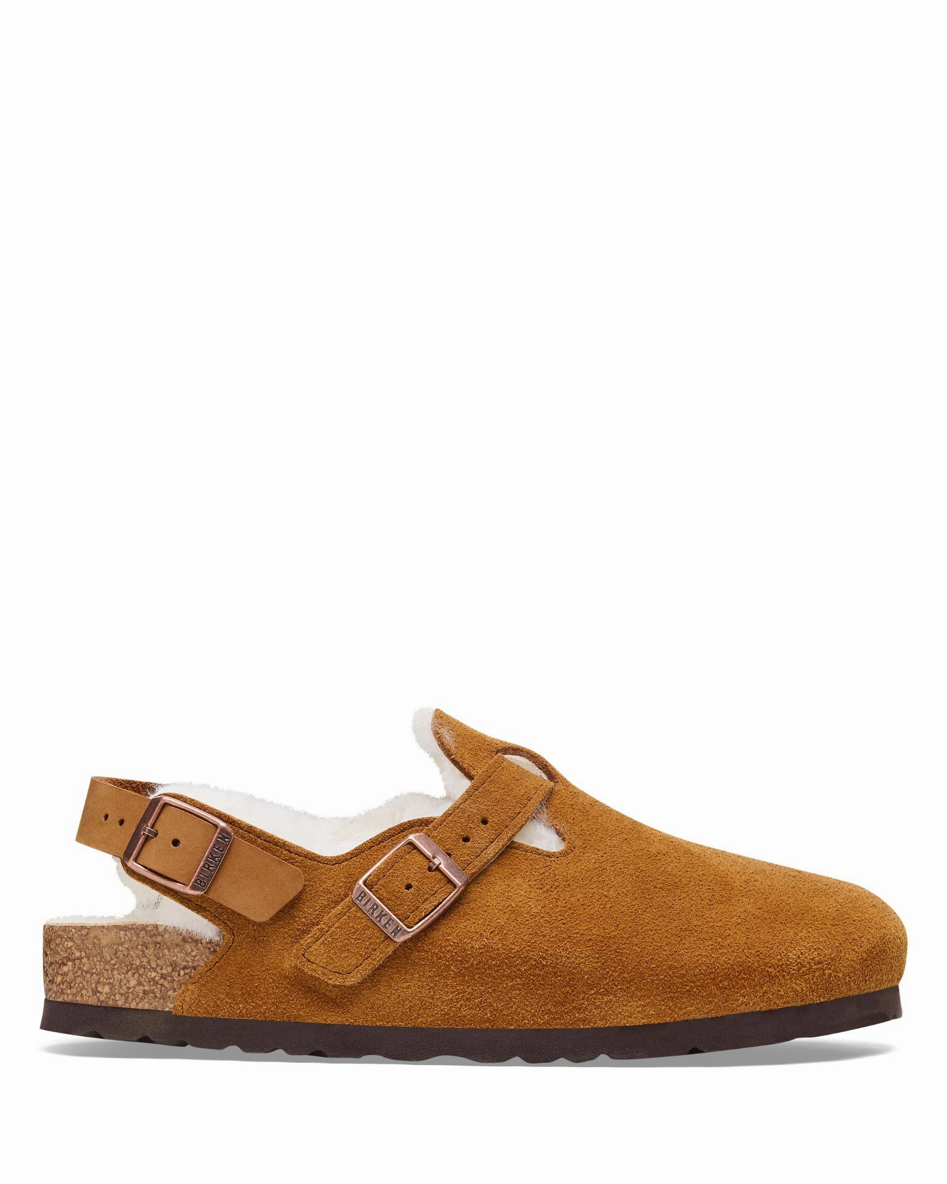 Step Comfort Slides M Tokio Shearling Mink Suede