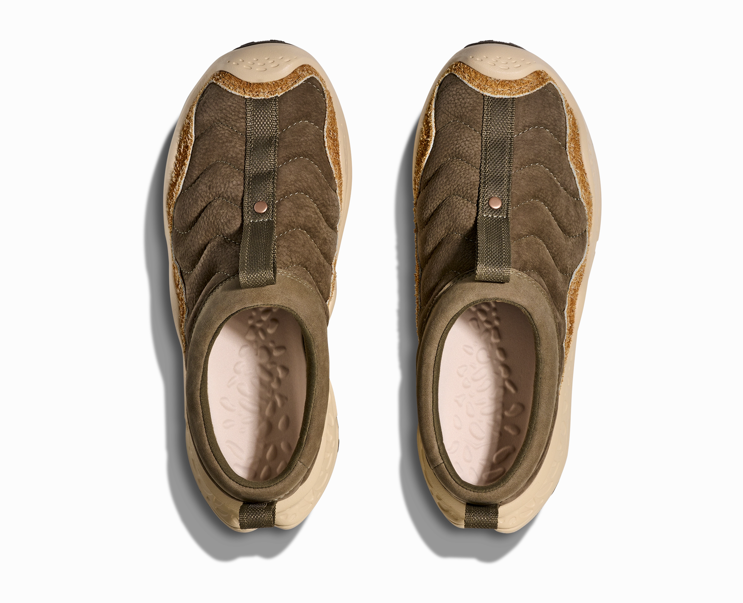 M U Ora Primo TP Antique Olive/Oat Milk 1165731-ANTQ rock - climbing running shoes Impact Absorption Technology