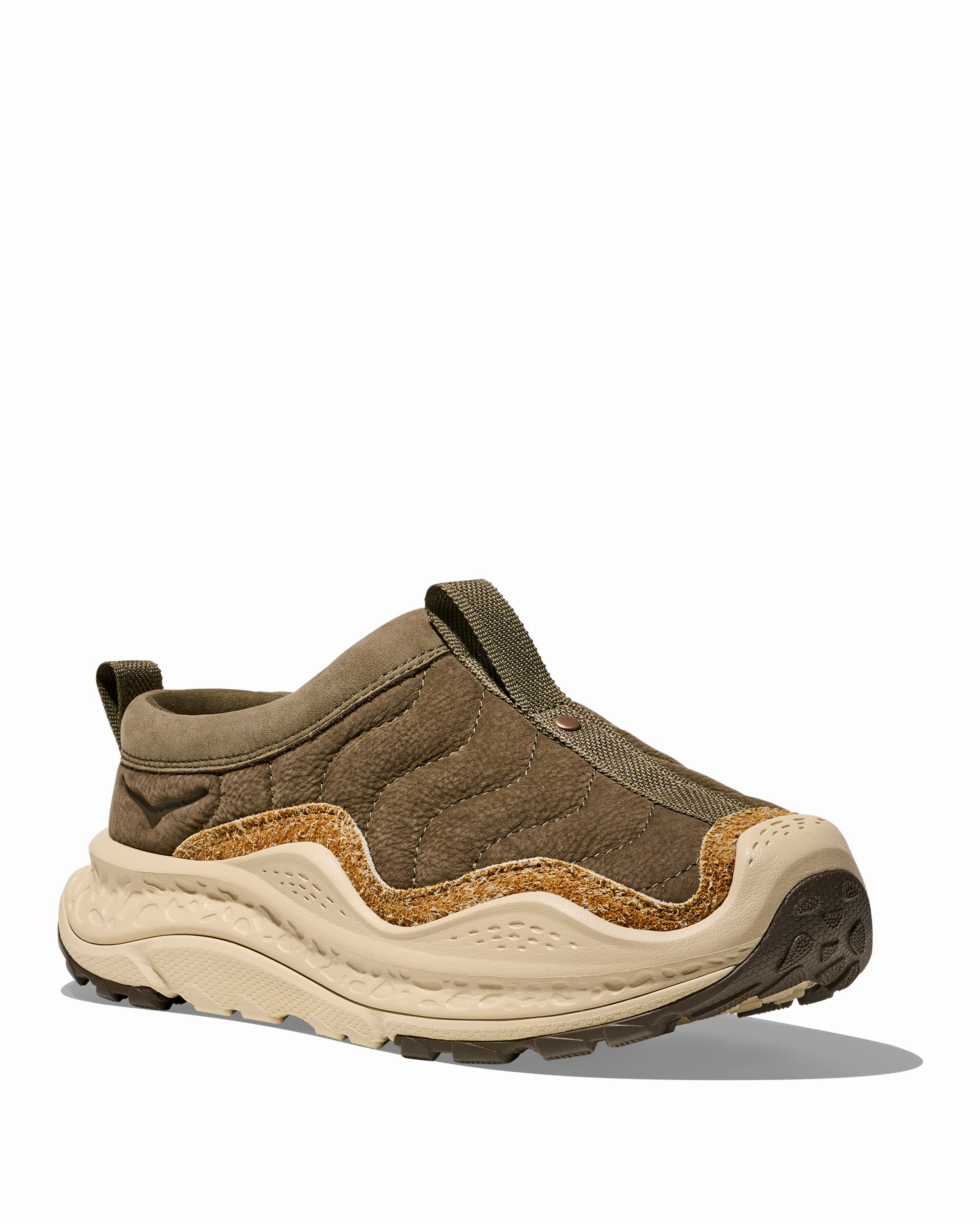 M U Ora Primo TP Antique Olive/Oat Milk 1165731-ANTQ Minimalist Drop Profile