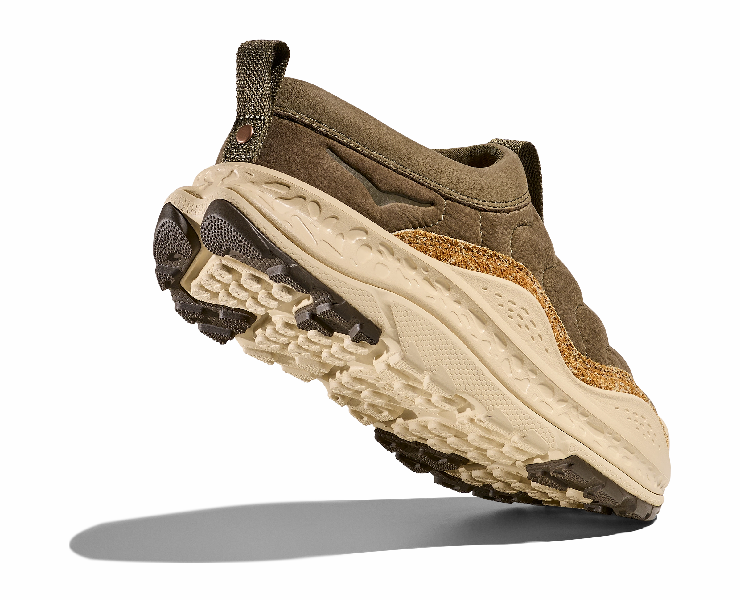M U Ora Primo TP Antique Olive/Oat Milk 1165731-ANTQ high - performance all - terrain shoes foggy - day running wear