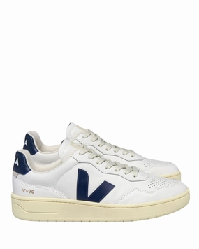 M V-90 Extra White/Nautico O.T. Leather Lace Up