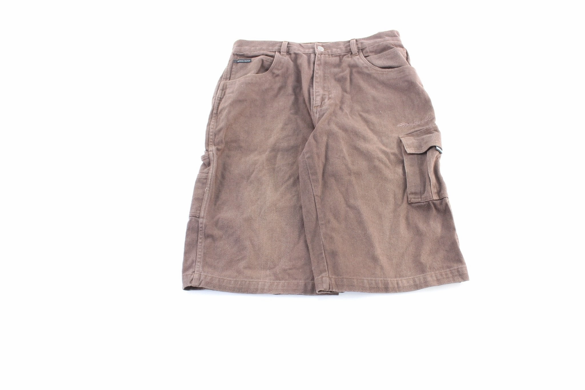 Breathable Layer Makaveli Branded Brown Shorts