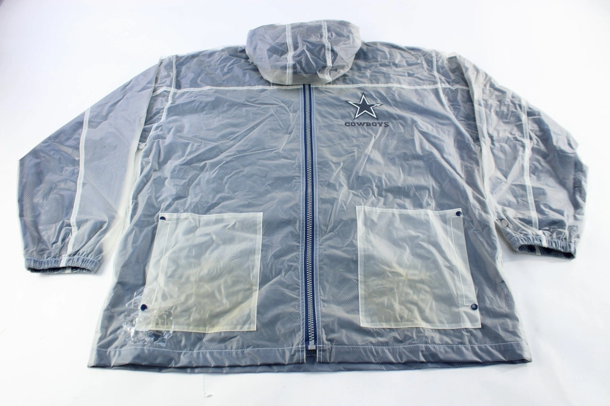 NonBulkyFit Taste 90's Pro Player Dallas Cowboys Raincoat Jacket