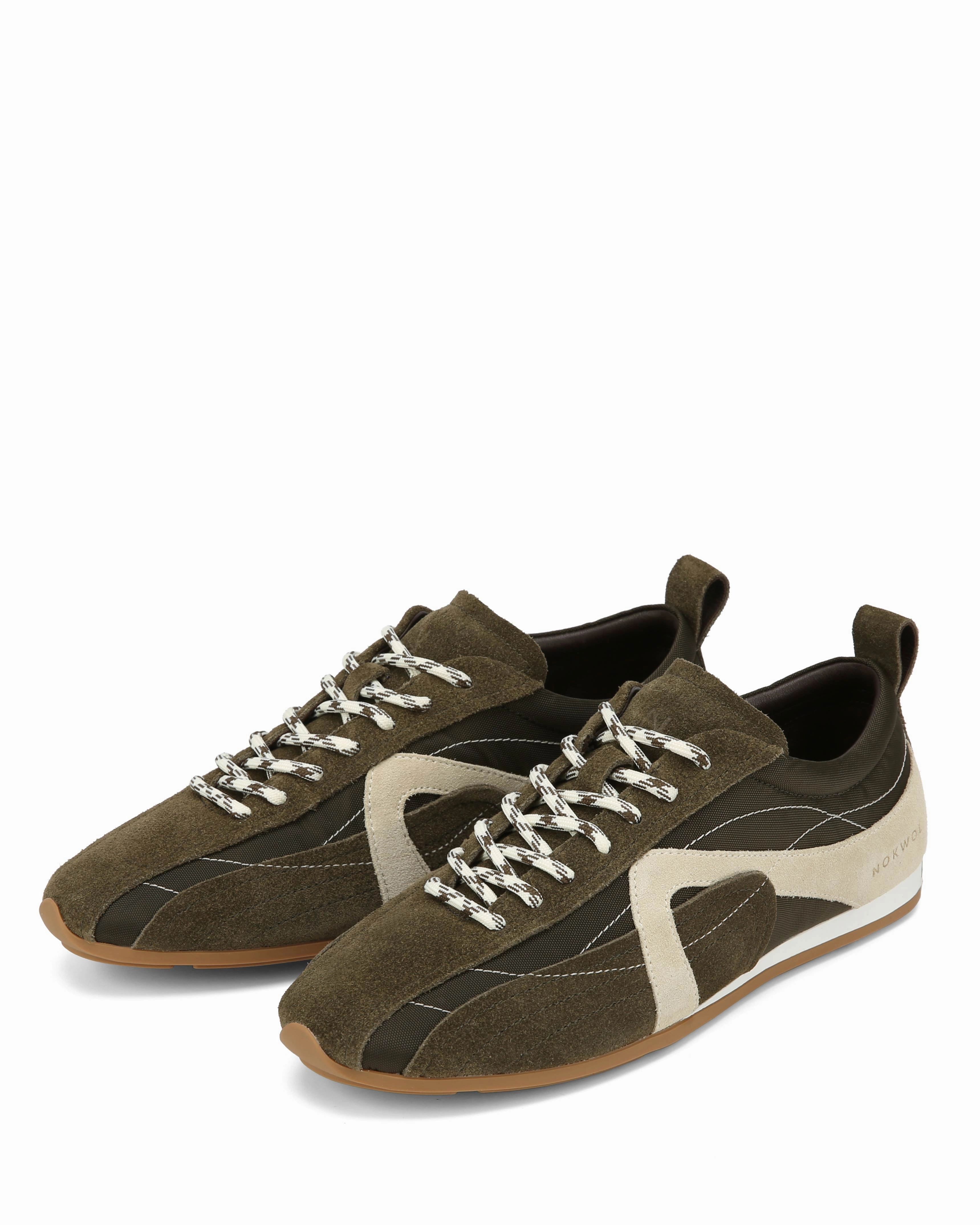Matrix Khaki Nylon/Suede Effortless Entry