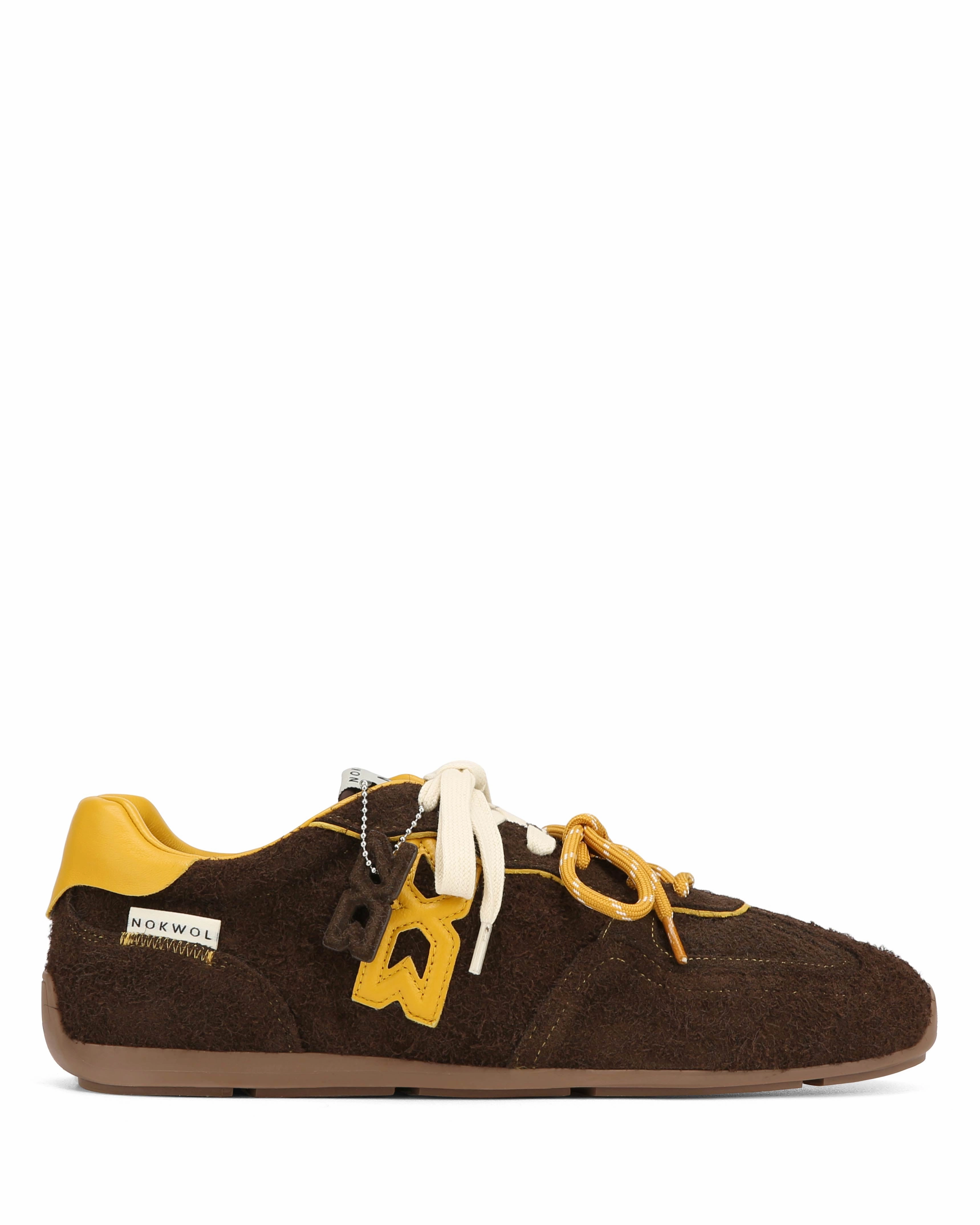 Method-M Brown Hairy Suede Memory foam insole