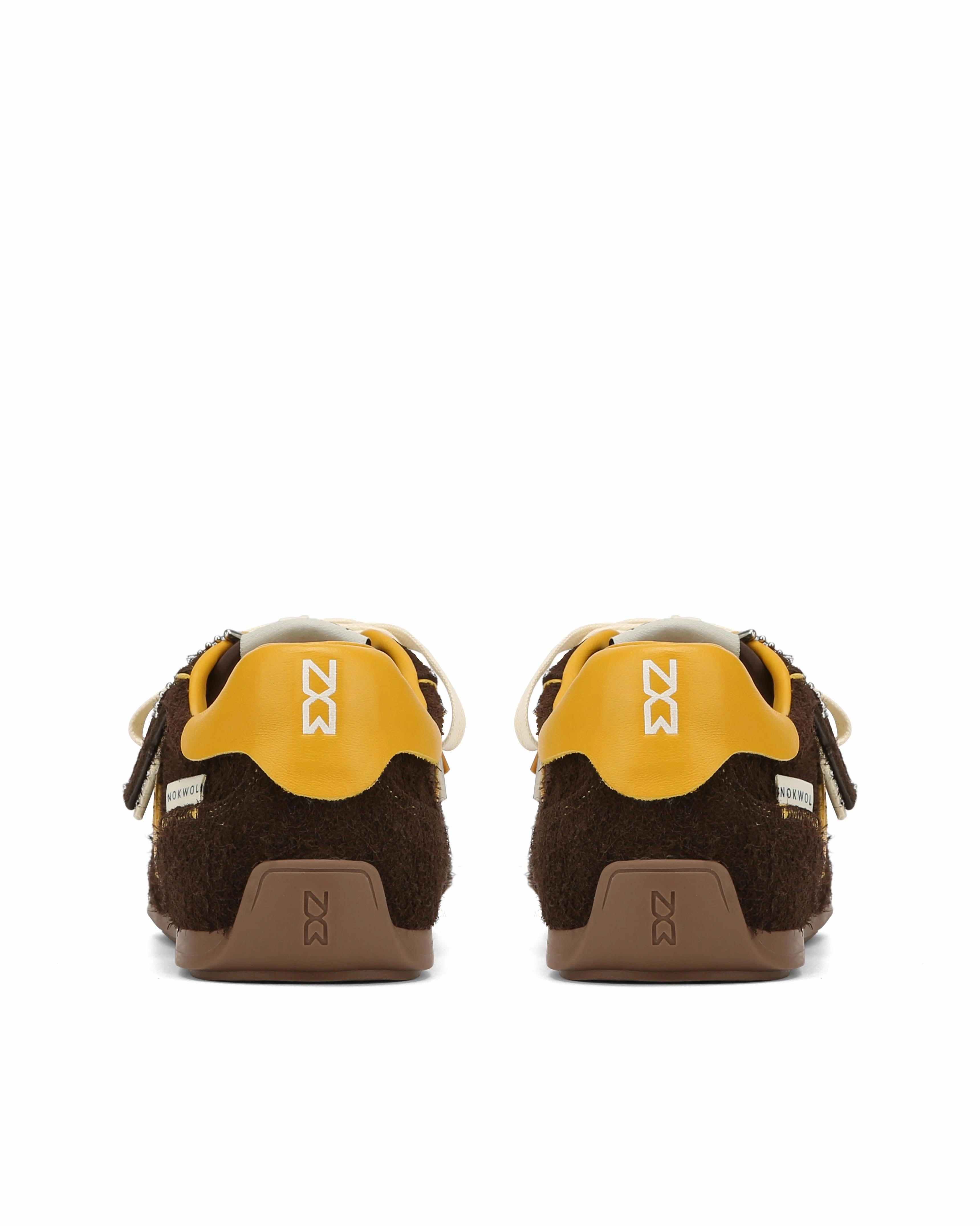 Ultra Light Frame Errand Fit Method-M Brown Hairy Suede