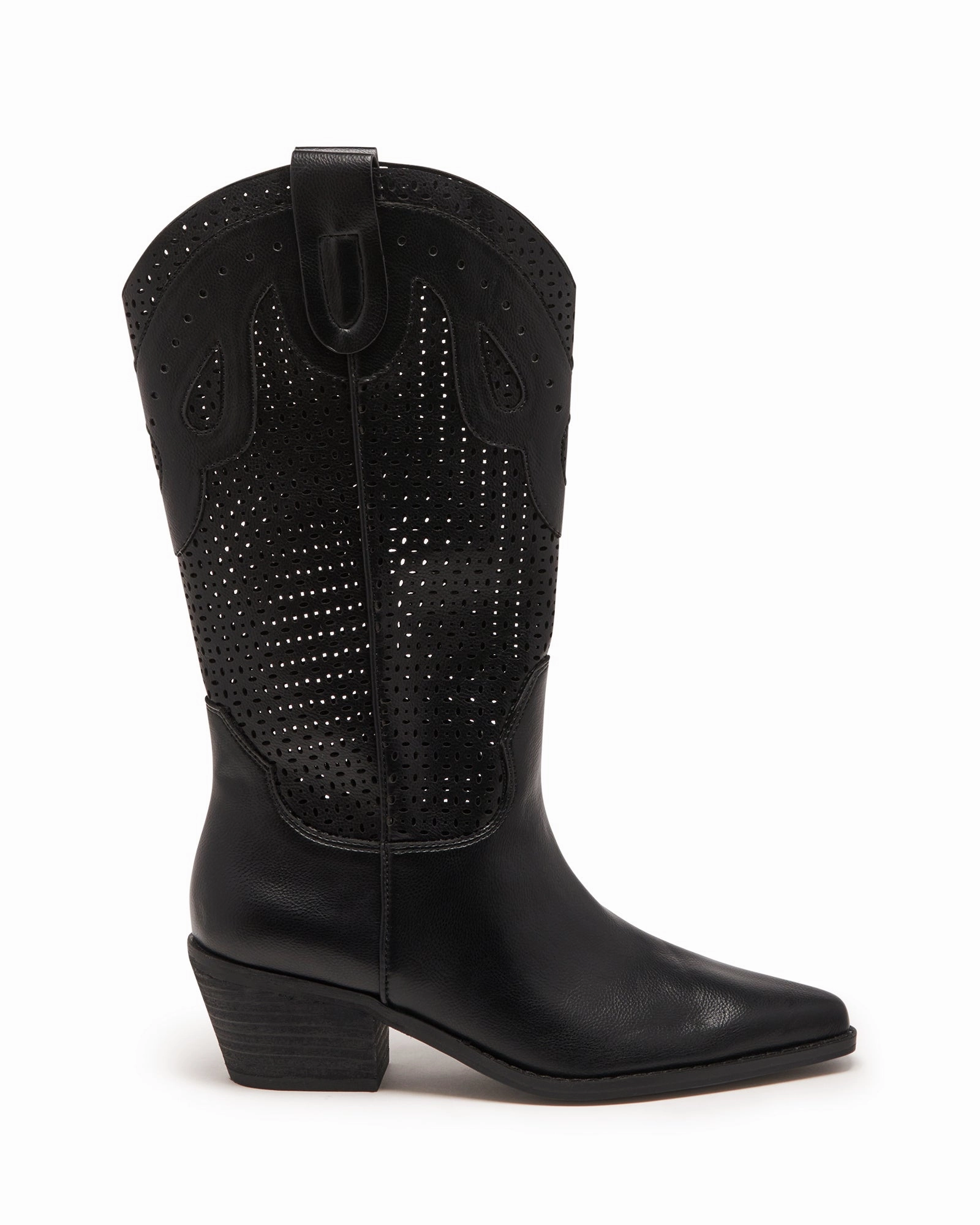 Soldier Heavy Duty Maxine Cowboy Boot Black Tumbled
