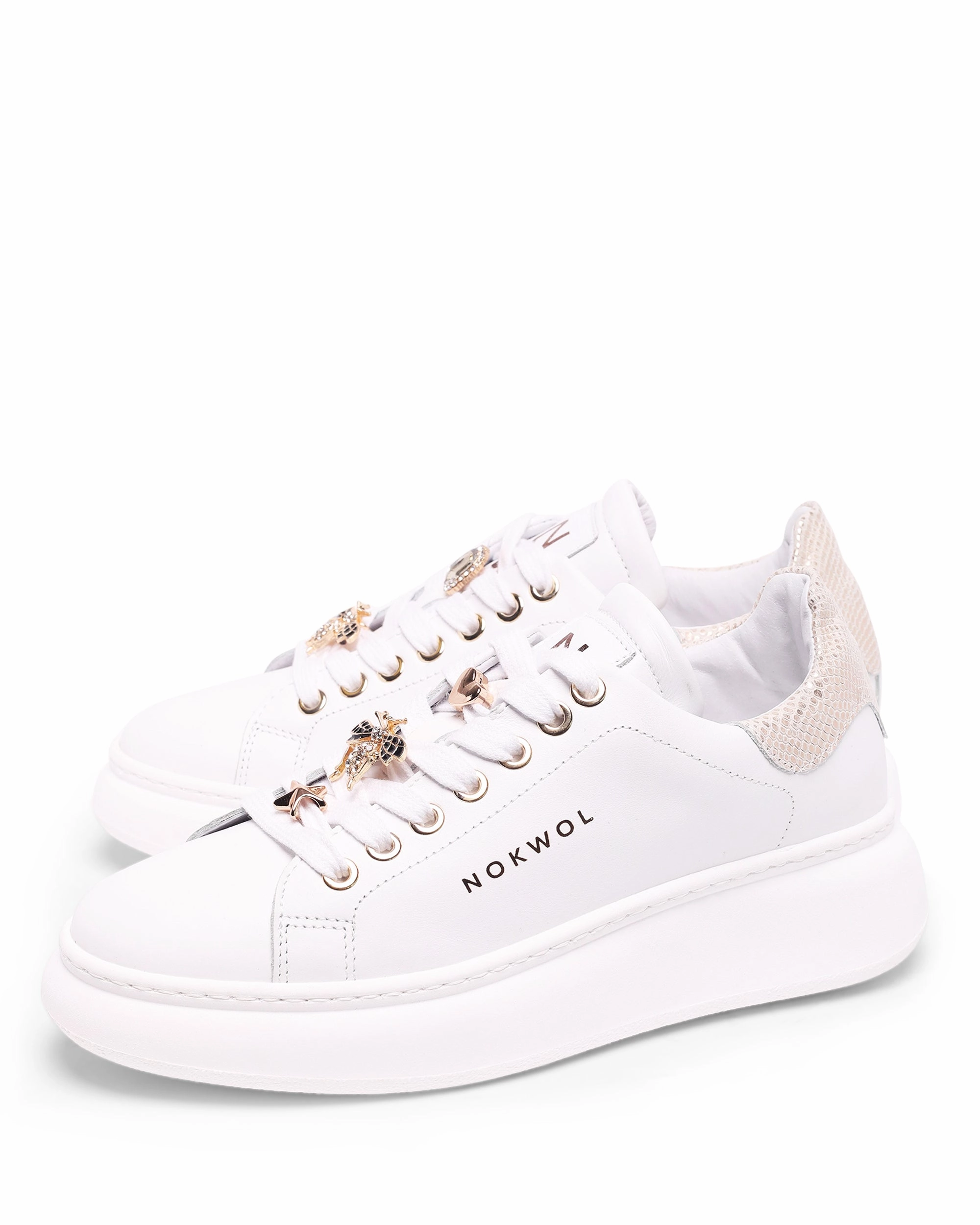 RoadRunning Quick Pack Mayven White Leather