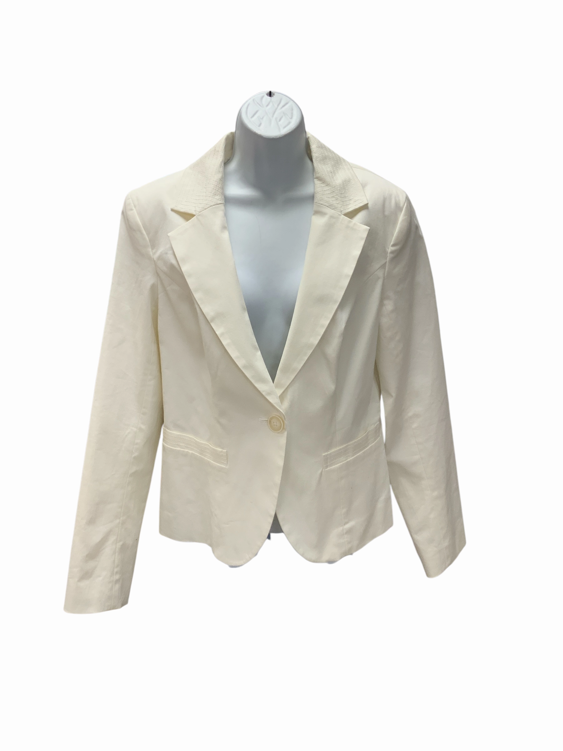 Cozy Apparel Cozy Style Merona Women's Blazer Ivory 12