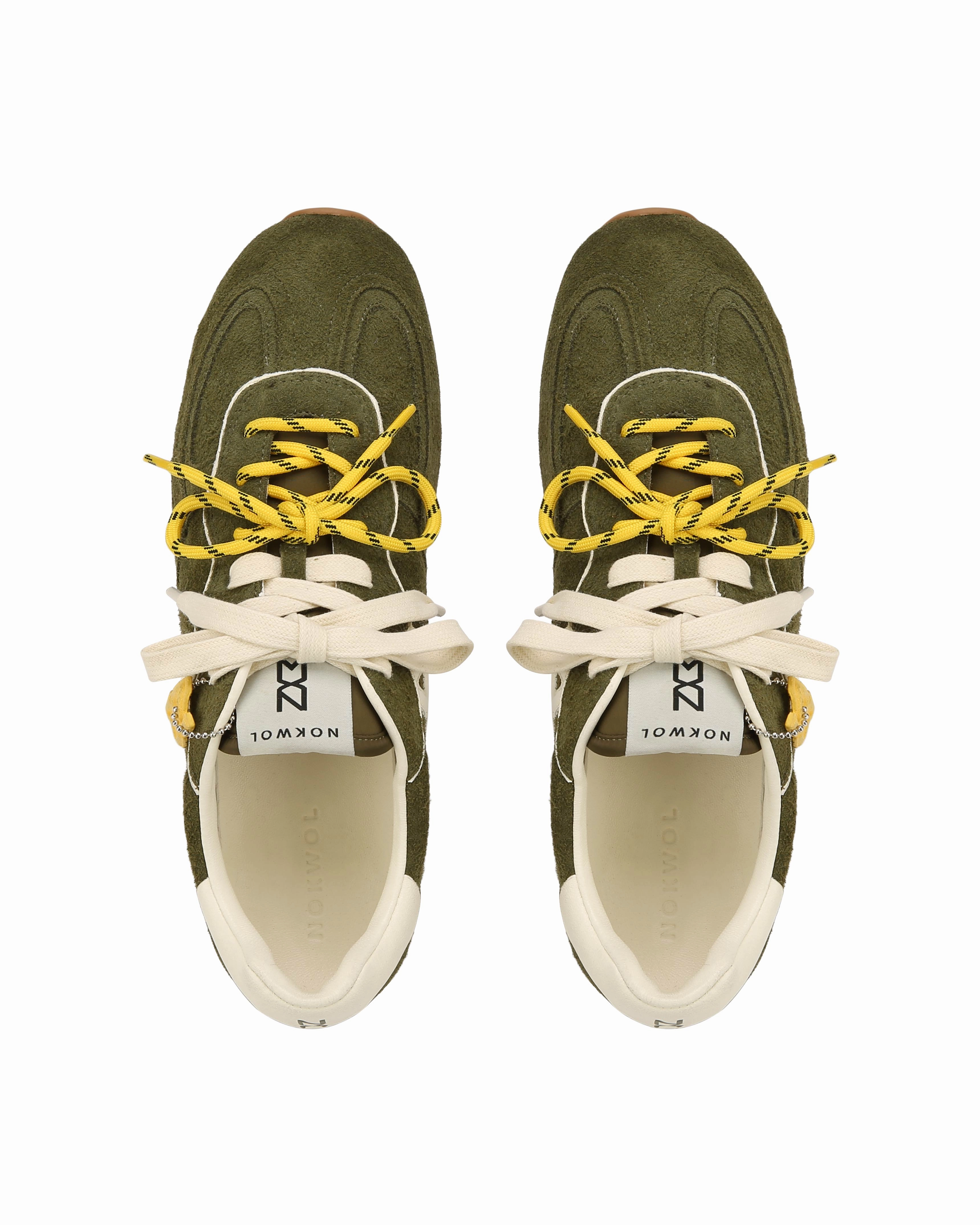 Method-M Khaki Hairy Suede Noise   Reducing