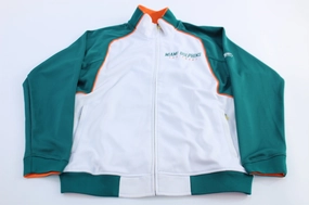 Miami Dolphins Equipment Embroidered Reebok Track Jacket Modern Triumph
