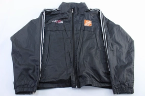 Chase Authentics Embroidered The Home Depot Zip Up Jacket Urban Fit