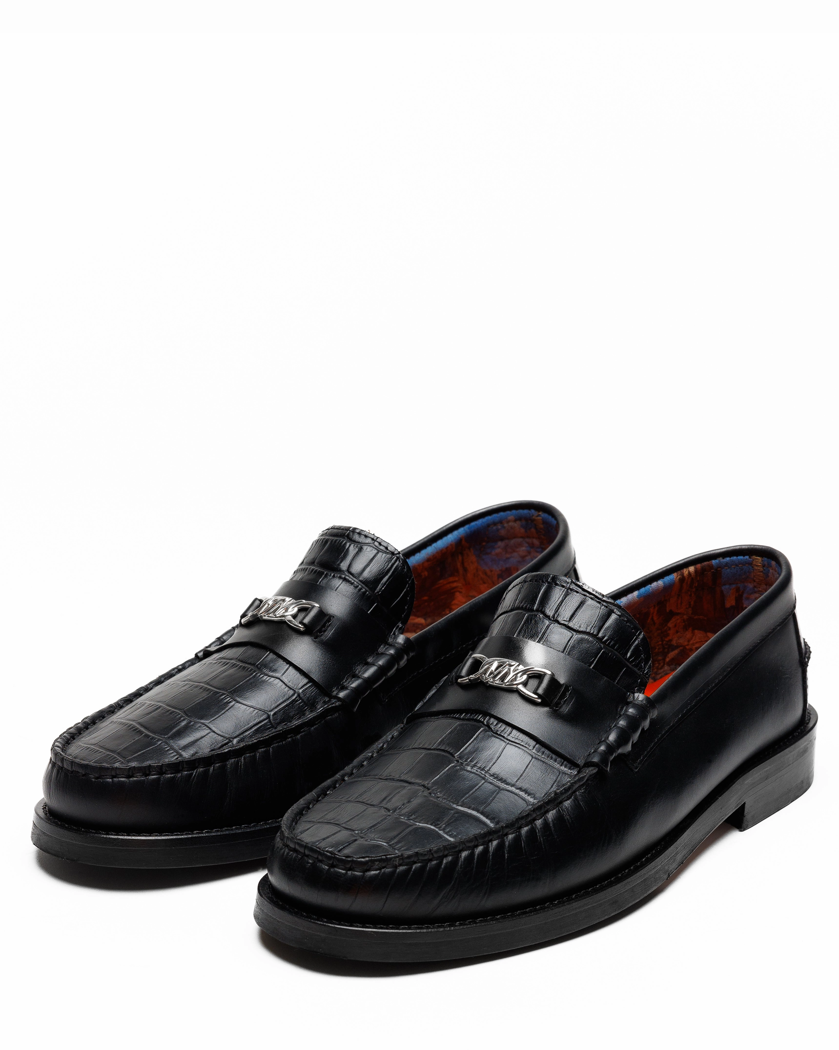 Roma Black Croc Everyday Use