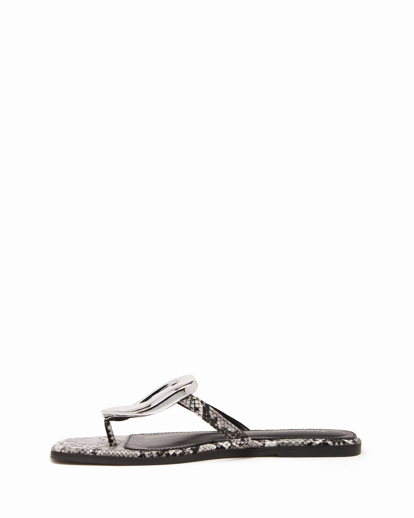 Practical And Stylish Footwear EVA sole Guild Black/White Snake *FINAL SALE*
