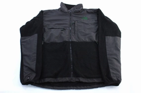 mass - produced The North Face Embroidered Logo Black Fleece Denali Jacket