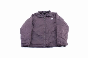 Women's The North Face Embroidered Logo Purple Jacket Secure