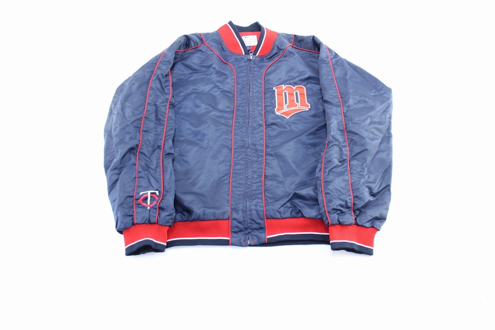 Thank Minnesota Twins Embroidered Zip Up Jacket