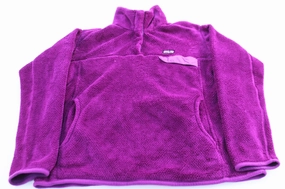 standard size Wind Barrier Women's Patagonia Logo Patch Purple Re-Tool Snap-T Pullover